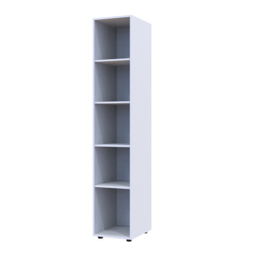 Szekrény polc Doros Gelár Fehér 38.2x49.5x203.4 (41510102)