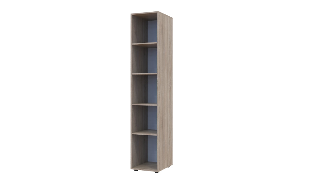 Szekrény polc Doros Gelár Sonoma tölgy 38.2x49.5x203.4 (41510101)