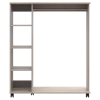 Ruhaállvány Doros D1 Sonoma tölgy 100x41.6x129.4 (41510079)