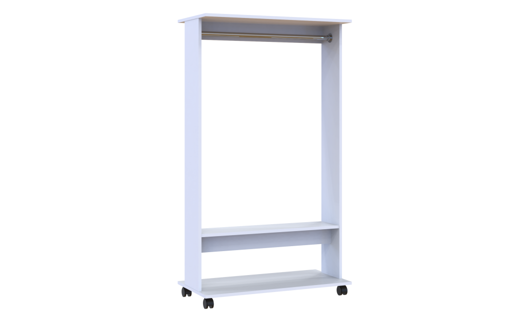 Ruhaállvány Doros D2 Fehér 85x41.6x150 (41510080)