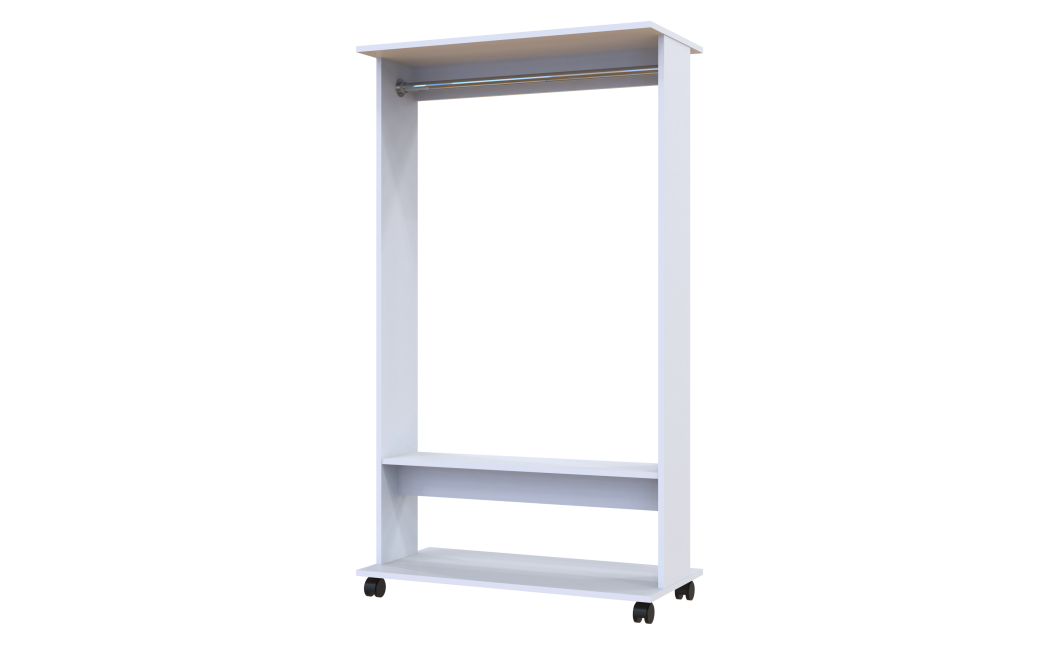 Ruhaállvány Doros D2 Fehér 85x41.6x150 (41510080)