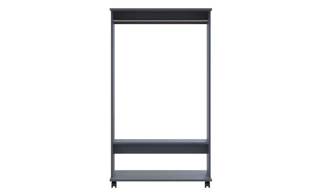 Ruhaállvány Doros D2 Grafitszürke 85x41.6x150 (41510110)