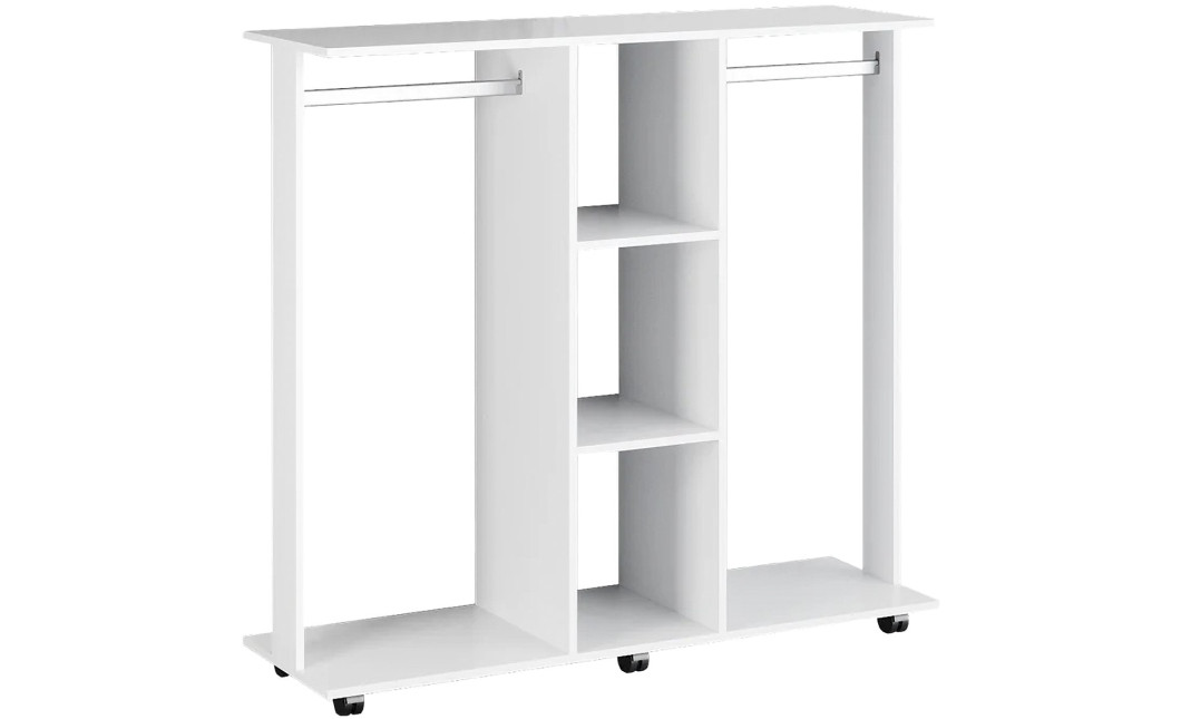 Ruhaállvány Doros D3 Fehér 130x40.6x121 (41510082)