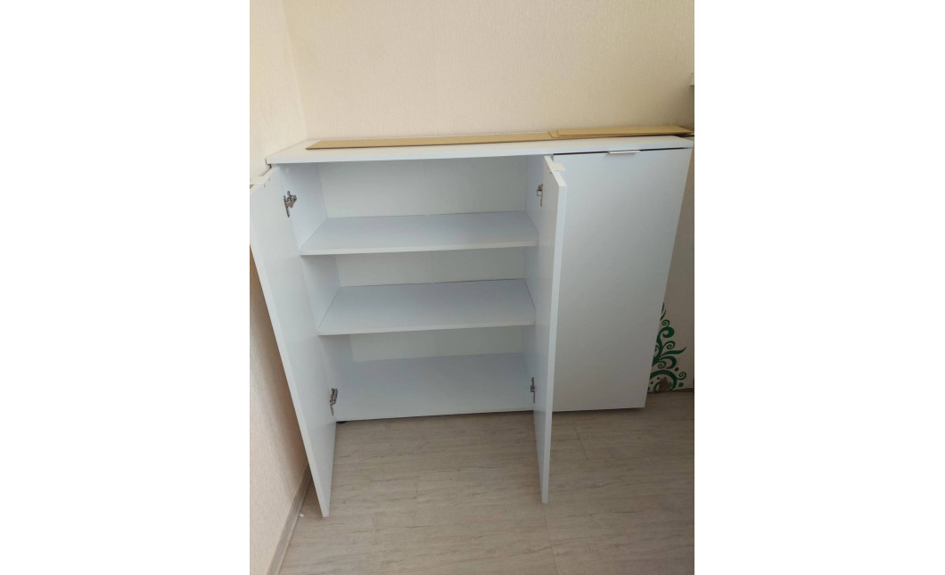 Komód Doros Ron 6 3 bútorlap Fehér 120x38x100 (41515999)