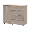 Komód Doros GС1 Sonoma tölgy 100x40x81.7 (41510077)