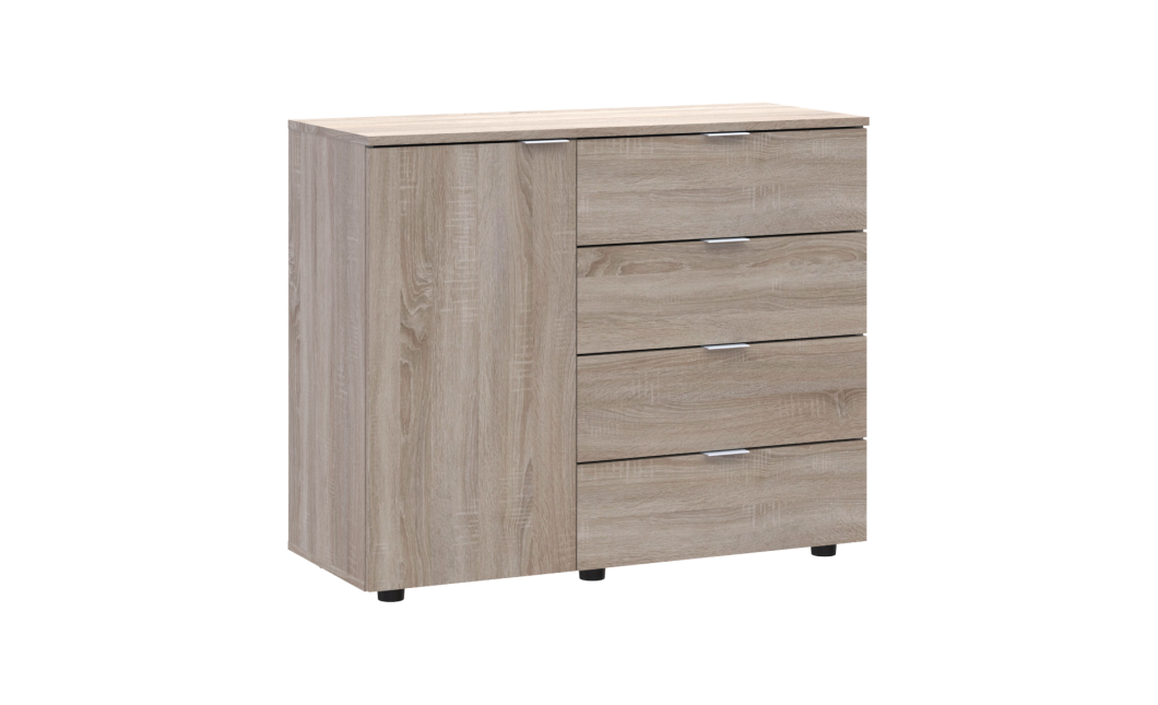 Komód Doros GС1 Sonoma tölgy 100x40x81.7 (41510077)