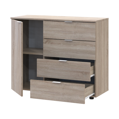 Komód Doros GС1 Sonoma tölgy 100x40x81.7 (41510077)