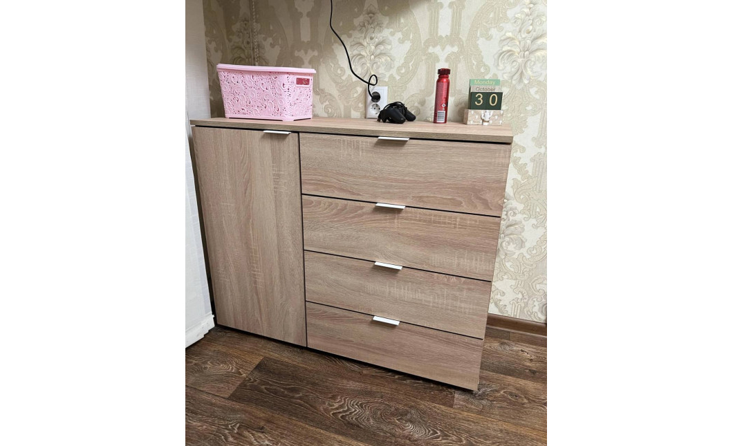 Komód Doros GС1 Sonoma tölgy 100x40x81.7 (41510077)
