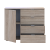 Komód Doros GС1 Sonoma tölgy 100x40x81.7 (41510077)