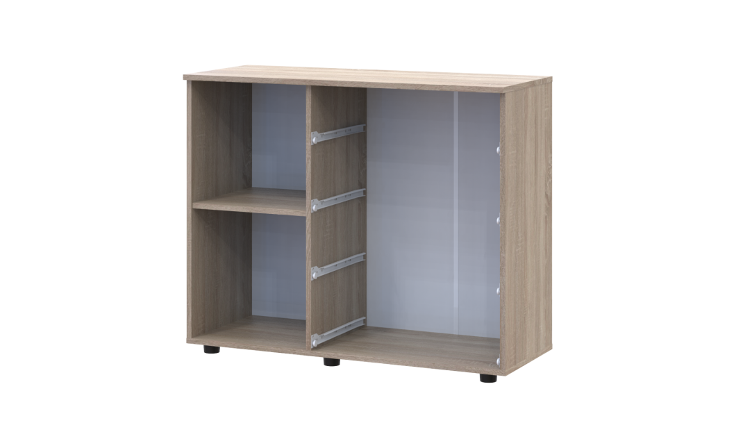 Komód Doros GС1 Sonoma tölgy 100x40x81.7 (41510077)