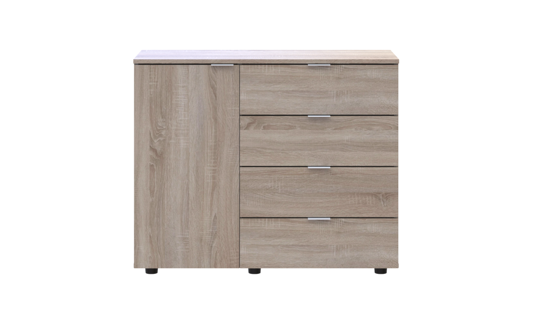 Komód Doros GС1 Sonoma tölgy 100x40x81.7 (41510077)
