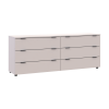 Komód Doros Ron 9 Kasmír  6 fiók 160x38x62 (41516174)
