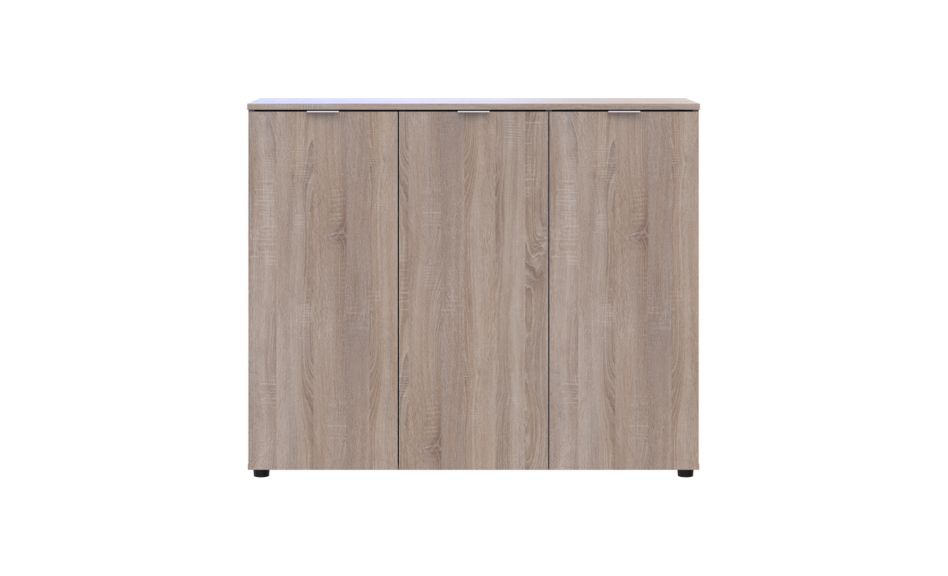 Komód Doros Ron 6 3 bútorlap Sonoma tölgy 120x38x100 (41516297)
