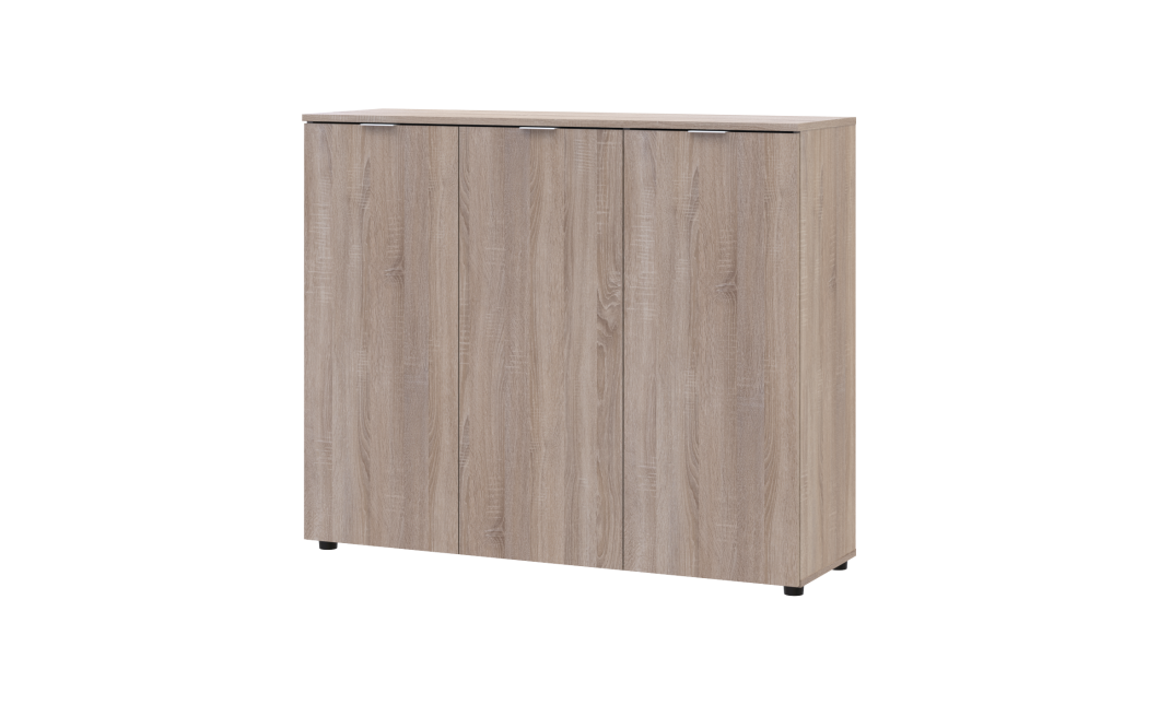Komód Doros Ron 6 3 bútorlap Sonoma tölgy 120x38x100 (41516297)