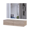Bútorszett Doros Levia + Tükör Sonoma tölgy 100х32х100 (42005388)
