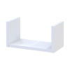 Polcrendszer Doros Feel Fehér 3 db 30/45/60х15х15 (41516077)
