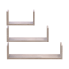 Polcrendszer Doros Feel Sonoma tölgy 3 db 30/45/60х15х15 (41516081)