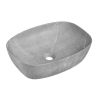60 cm-es fürdőszoba bútor szett munkalappal, Anna pultra szerelhető mosdóval, magas szekrénnyel és tükörrel (20090107)