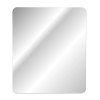 60 cm-es fürdőszoba bútor szett munkalappal, Anna pultra szerelhető mosdóval, magas szekrénnyel és tükörrel (20090107)