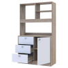 Mini-Konyha Doros Leia Sonoma tölgy / Fehér bútorlap 100x43x171 (81359335)