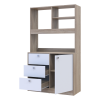 Mini-Konyha Doros Leia Sonoma tölgy / Fehér bútorlap 100x43x171 (81359335)