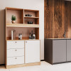 Mini-Konyha Doros Leia Sonoma tölgy / Fehér bútorlap 100x43x171 (81359335)