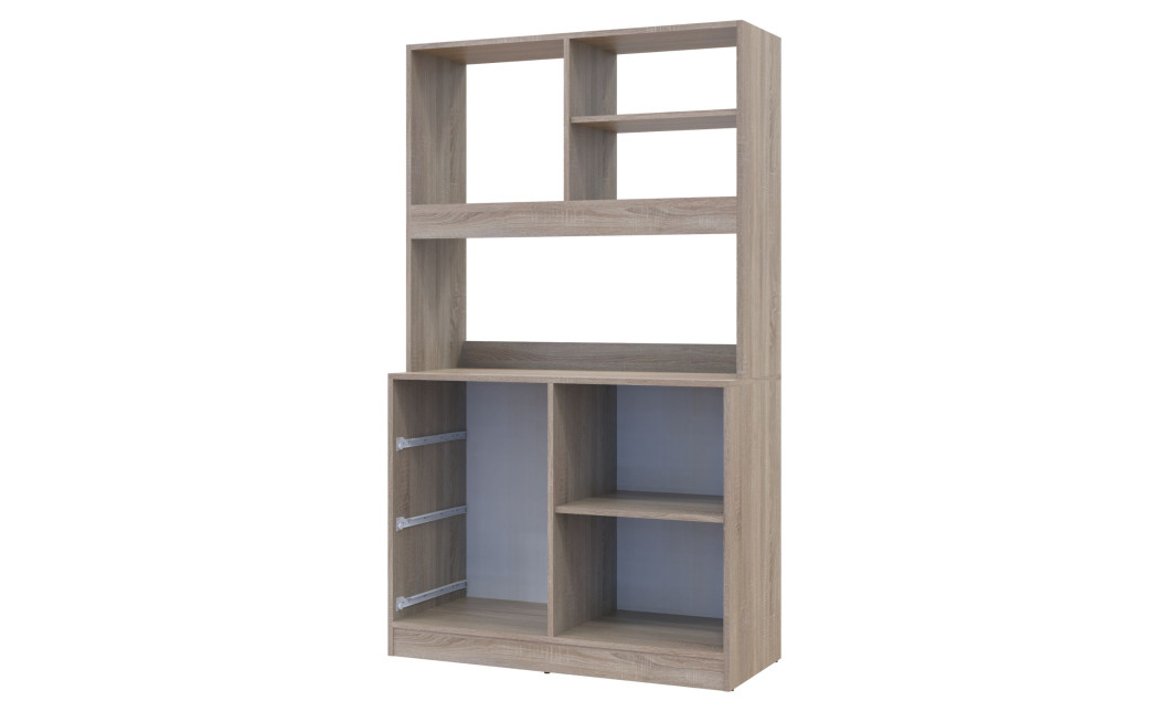 Mini-Konyha Doros Leia Sonoma tölgy / Fehér bútorlap 100x43x171 (81359335)