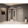 Előszobaszekrény Doros City One Door Fehér 1 Tükör 110x45x210 (44900058)