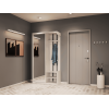 Előszobaszekrény Doros City One Door Fehér 1 Tükör 110x45x210 (44900058)