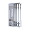 Előszobaszekrény Doros City One Door Fehér 1 Tükör 110x45x210 (44900058)
