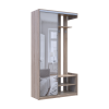 Előszobaszekrény Doros City One Door Sonoma tölgy 1 Tükör 110x45x210 (44900083)
