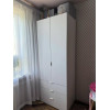 Nyílóajtós gardróbszekrény Doros Gelár Fehér 2 bútorlap 77,5x49,5x203,4 (80737021)