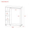 Ruhaállvány Doros D1 Sonoma tölgy 100x41.6x129.4 (41510079)