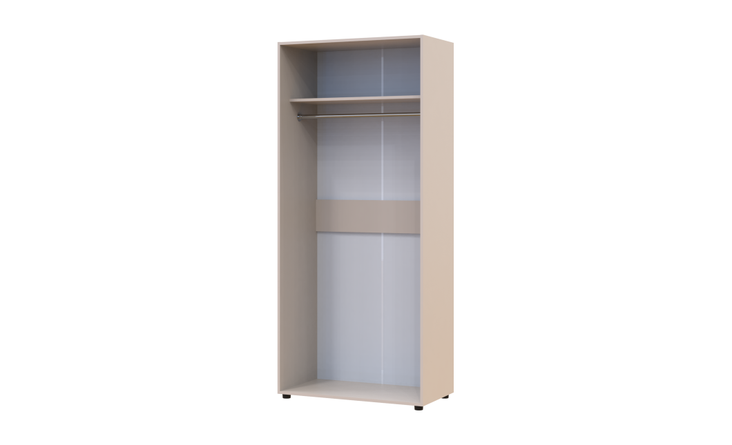 Gardróbszekrény Doros Kasper Kasmír 2 ajtó 90x48x204 (44900547)