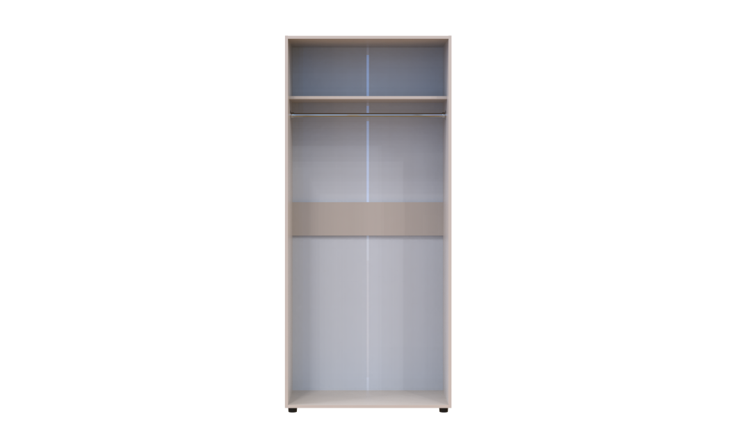 Gardróbszekrény Doros Kasper Kasmír 2 ajtó 90x48x204 (44900547)