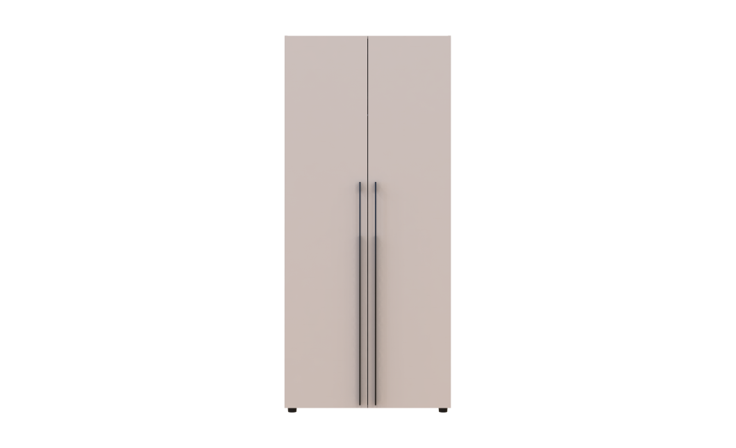Gardróbszekrény Doros Kasper Kasmír 2 ajtó 90x48x204 (44900547)