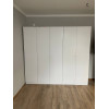 Nyílóajtós gardróbszekrény Doros Promo Fehér 2+3 bútorlap 225x48x204 (42005004)