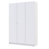Nyílóajtós gardróbszekrény Doros Promo Fehér 3 bútorlap 135x48x204 (80737071)