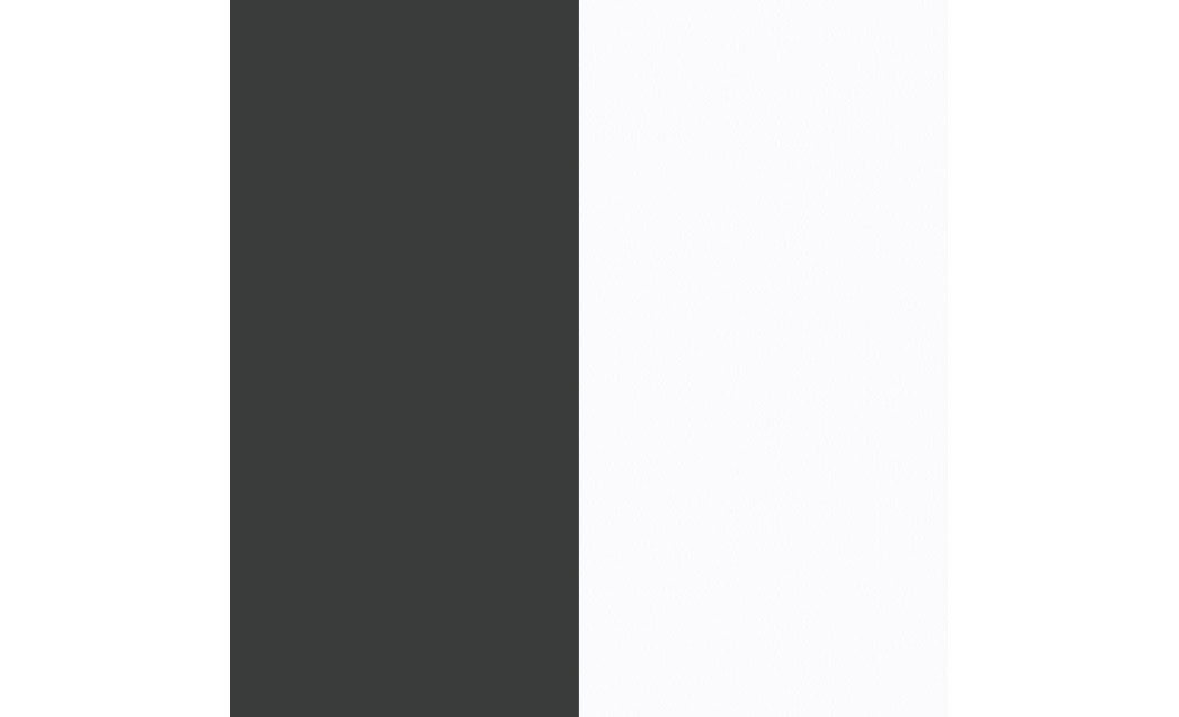 Nyílóajtós gardrobszekrény Doros Thorn Antracit/Fehér 3 ajtó vállfás 135x51,6x200 (44900515)