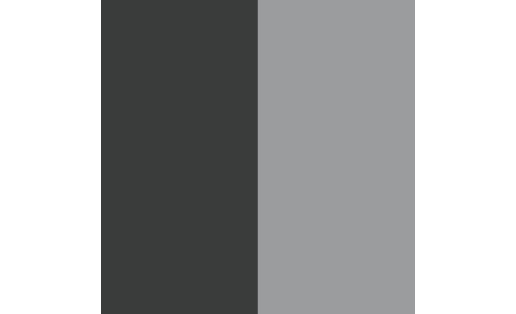 Nyílóajtós gardrobszekrény Doros Thorn Antracit/Szürke 3 ajtó vállfás 135x51,6x200 (44900519)