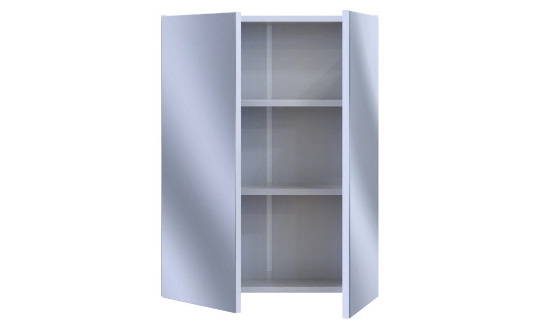 Fürdőszoba szekrény Doros Mira Fehér 57,8x15,4x76,4 (41510108)