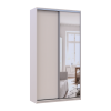 Doros City light tolóajtós gardróbszekrény Kasmír 1 Bútorlap / 1 Tükör 120х45х225 (80736338)