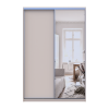 Doros City light tolóajtós gardróbszekrény Kasmír 1 Bútorlap / 1 Tükör 150х45х225 (80736356)