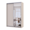 Doros City light tolóajtós gardróbszekrény Kasmír 1 Bútorlap / 1 Tükör 150х60х225 (80736353)
