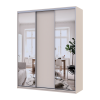 Doros City light tolóajtós gardróbszekrény Kasmír 1 Bútorlap / 2 Tükör 180х60х225 (80736368)