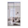 Doros City light tolóajtós gardróbszekrény Kasmír 2 Tükör 120х60х225 (80736341)