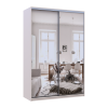 Doros City light tolóajtós gardróbszekrény Kasmír 2 Tükör 150х60х225 (80736359)