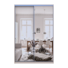 Doros City light tolóajtós gardróbszekrény Kasmír 2 Tükör 150х60х225 (80736359)