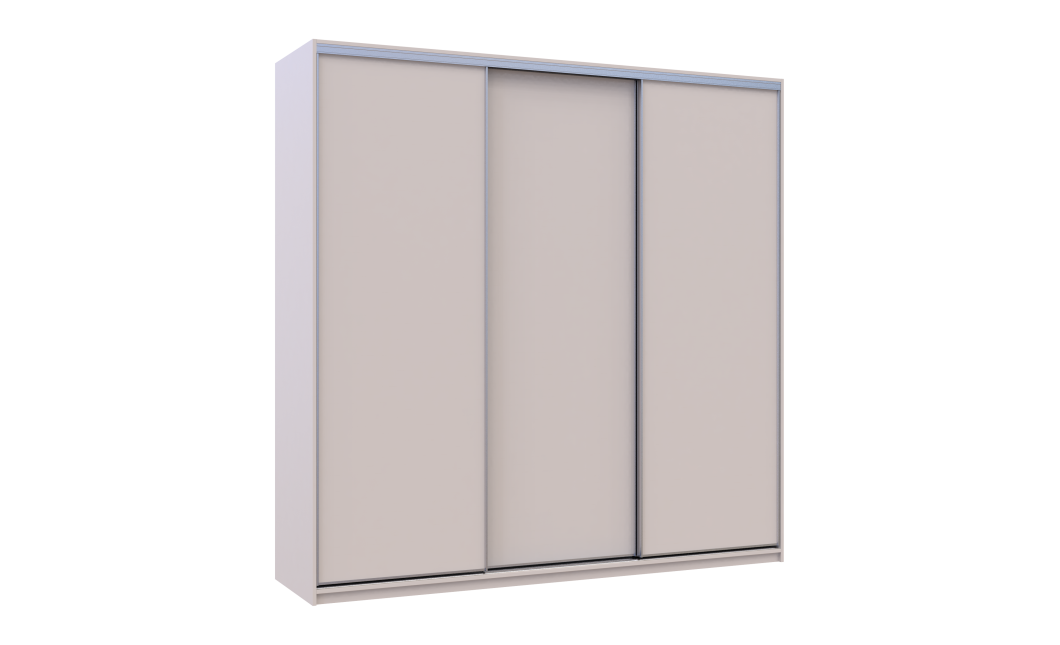 Doros City light tolóajtós gardróbszekrény Kasmír 3 Bútorlap 225х60х225 (80736377)