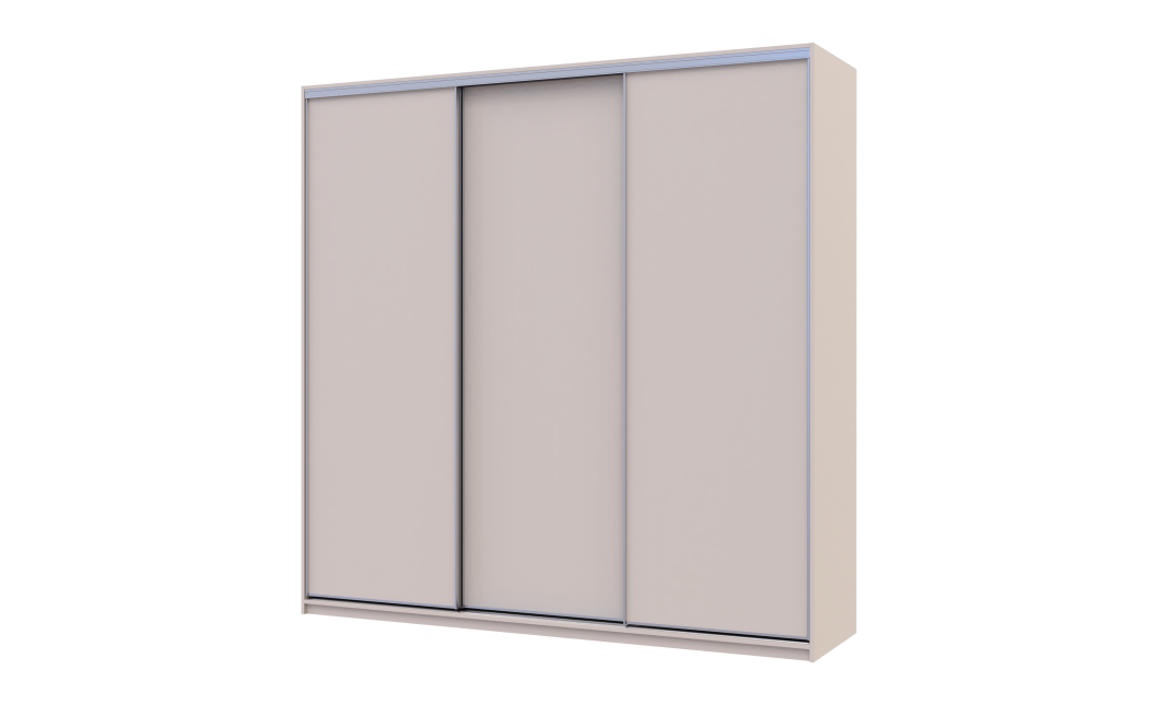 Doros City light tolóajtós gardróbszekrény Kasmír 3 Bútorlap 225х60х225 (80736377)
